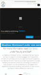 Mobile Screenshot of meadowsmontessori.com